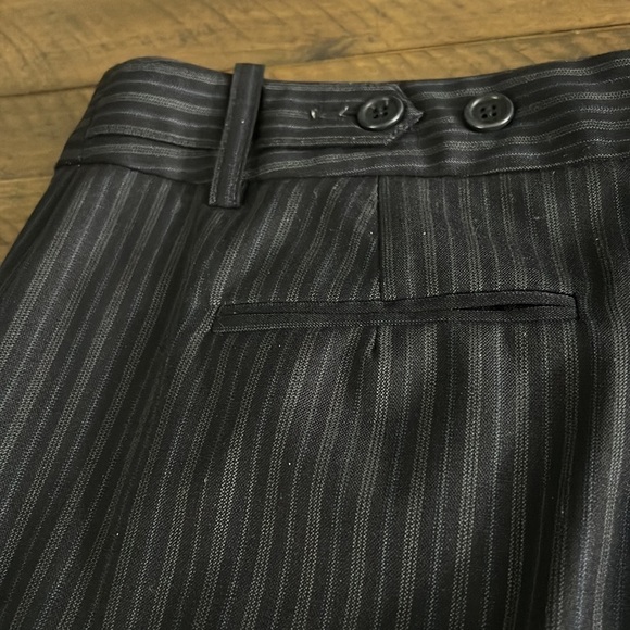 BCBGMAXAZRIA Women’s Pinstripe Wool Blend Trousers size 8 - Picture 7 of 10